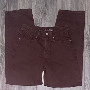 Old Navy Brown High-Rise Jeans